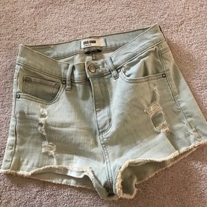 Garage denim high waist short